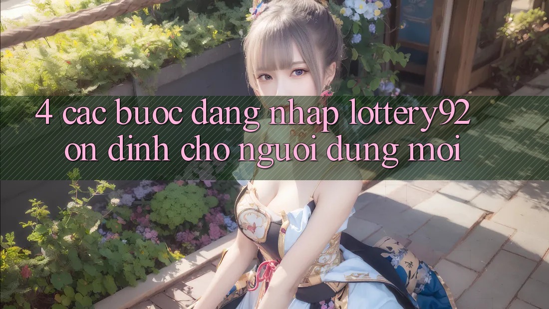 4. Các bước Đăng Nhập lottery92 Ổn định Cho Người dùng Mới
