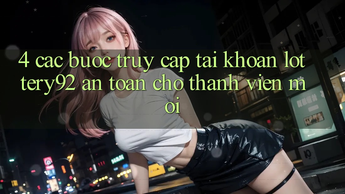 4. Các bước Truy cập tài khoản lottery92 An Toàn Cho Thành Viên Mới