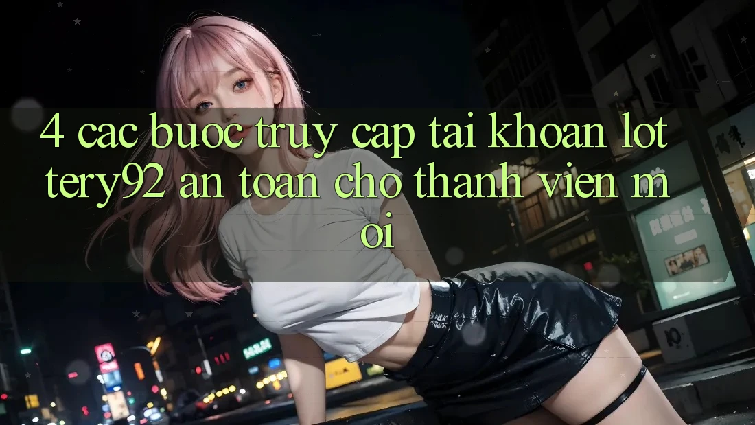 4. Các bước Truy cập tài khoản lottery92 An Toàn Cho Thành viên Mới
