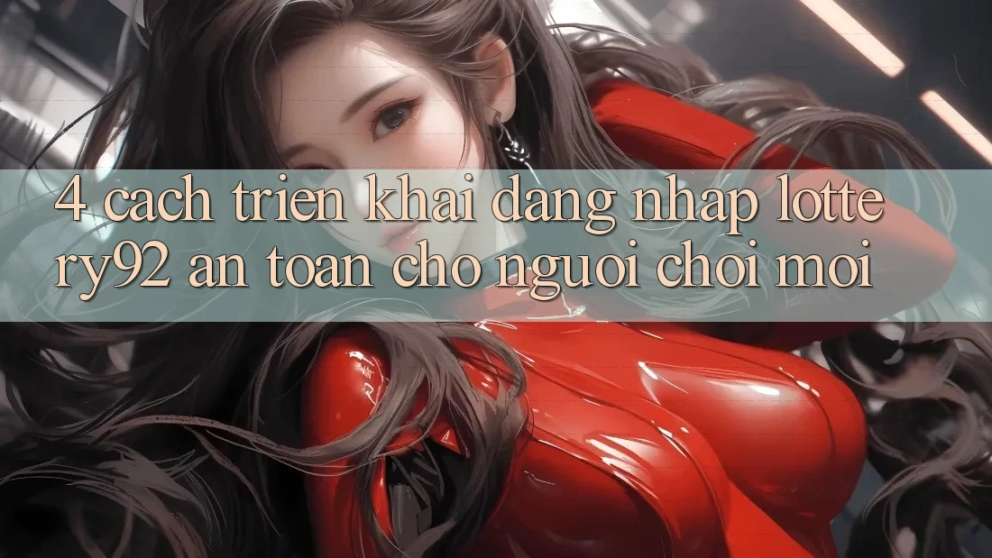 4. Cách triển khai Đăng Nhập lottery92 An Toàn Cho Người chơi Mới