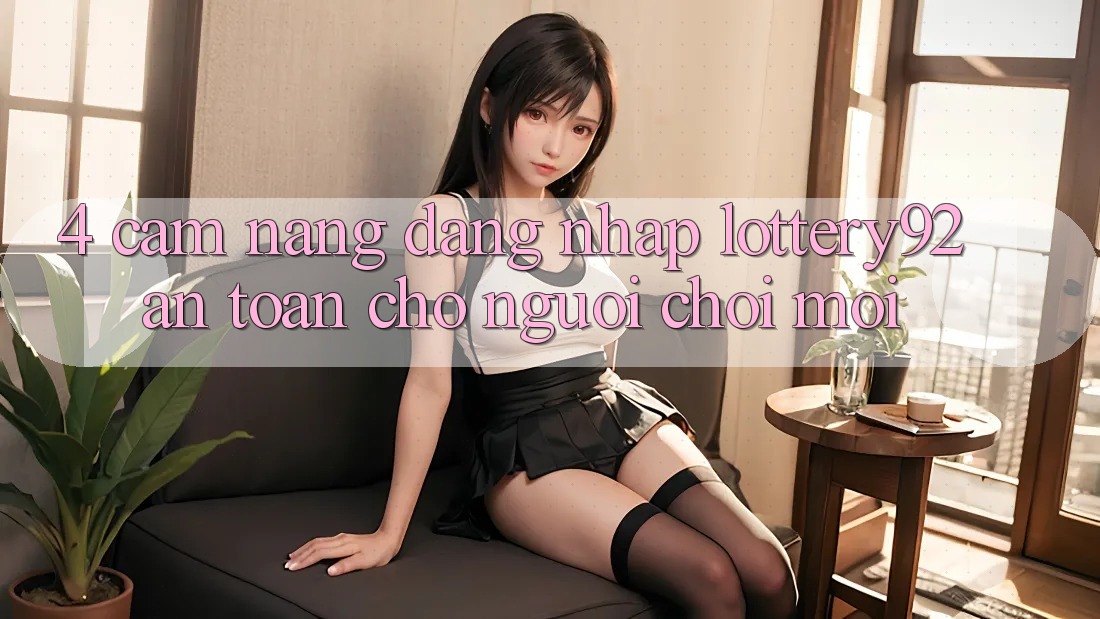 4. Cẩm nang Đăng Nhập lottery92 An Toàn Cho Người chơi Mới