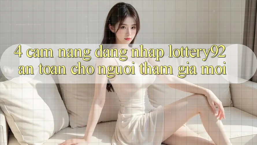 4. Cẩm nang Đăng Nhập lottery92 An Toàn Cho Người tham gia Mới