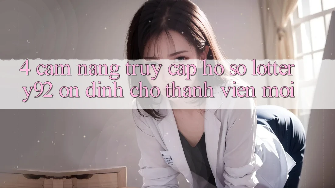 4. Cẩm nang Truy cập hồ sơ lottery92 Ổn định Cho Thành Viên Mới