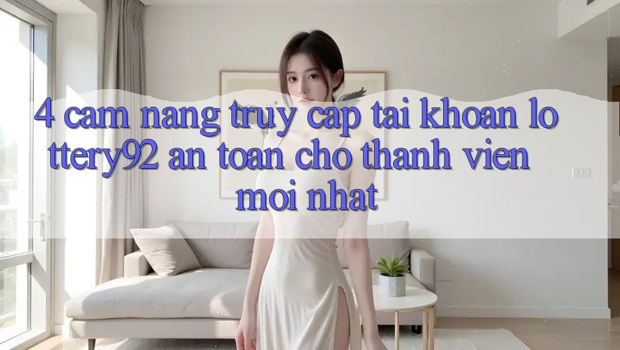4. Cẩm nang Truy cập tài khoản lottery92 An Toàn Cho Thành Viên Mới nhất 4. Cẩm nang Truy cập tài khoản lottery92 An Toàn Cho Thành Viên Mới nhất