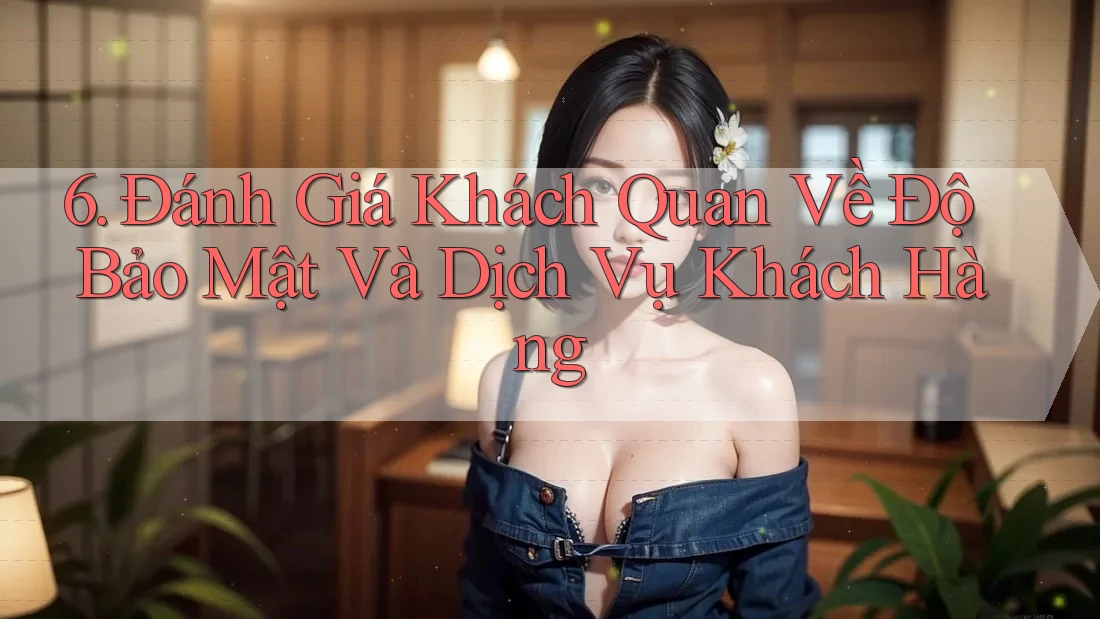 6. Đánh Giá Khách Quan Về Độ Bảo Mật Và Dịch Vụ Khách Hàng 6. Đánh Giá Khách Quan Về Độ Bảo Mật Và Dịch Vụ Khách Hàng