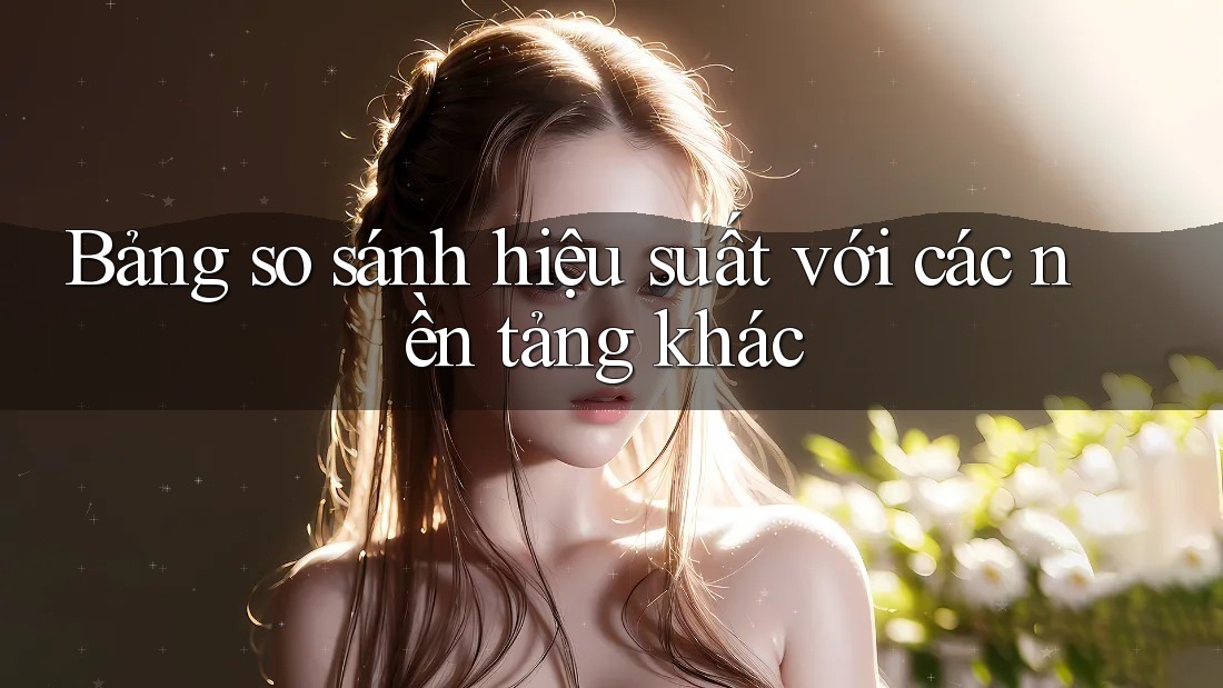 Bảng so sánh hiệu suất với các nền tảng khác