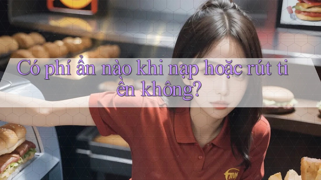Có phí ẩn nào khi nạp hoặc rút tiền không?