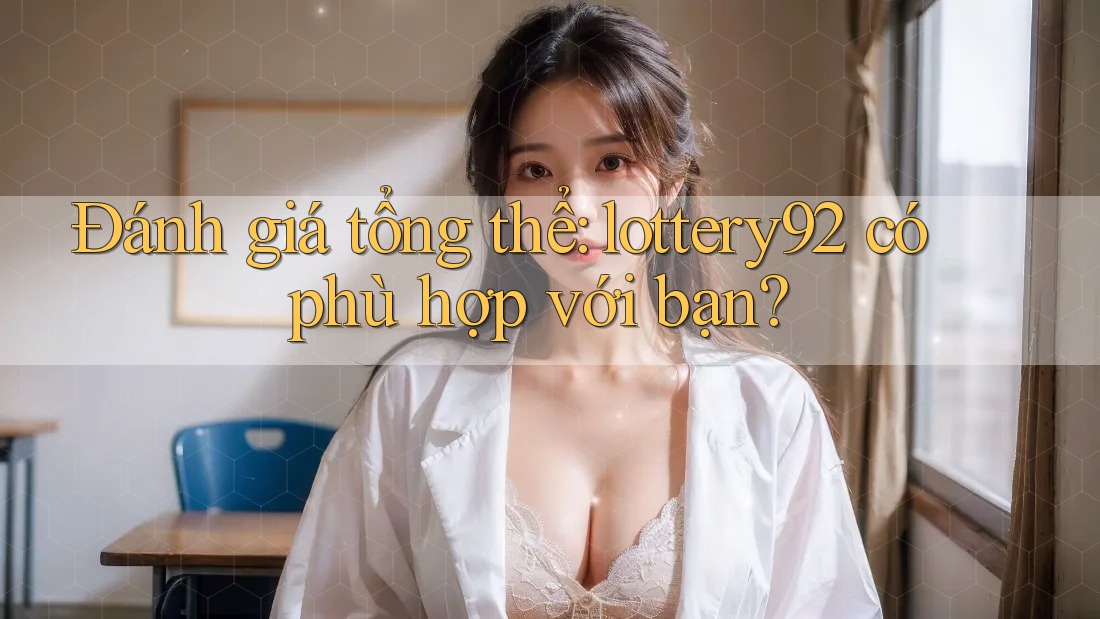 Đánh giá tổng thể: lottery92 có phù hợp với bạn? Đánh giá tổng thể: lottery92 có phù hợp với bạn?