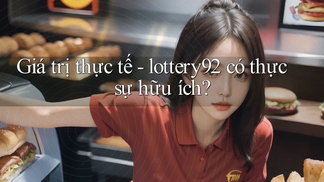 Giá trị thực tế - lottery92 có thực sự hữu ích? Giá trị thực tế - lottery92 có thực sự hữu ích?