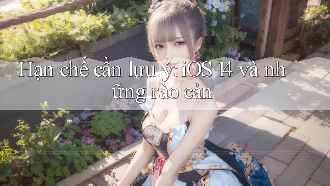 Hạn chế cần lưu ý: iOS 14 và những rào cản