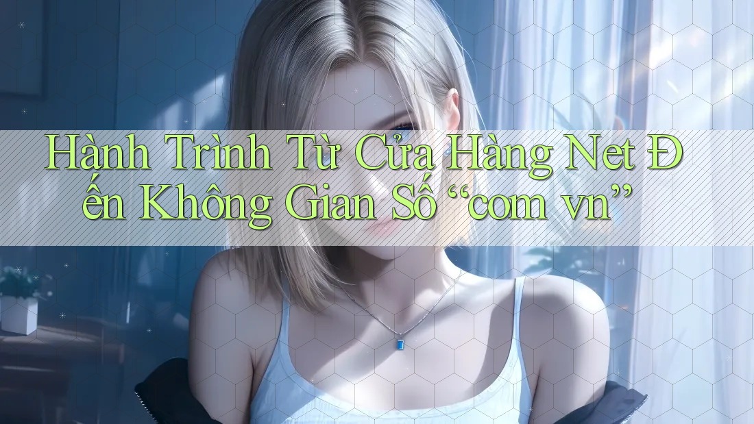 Hành Trình Từ Cửa Hàng Net Đến Không Gian Số “com vn”