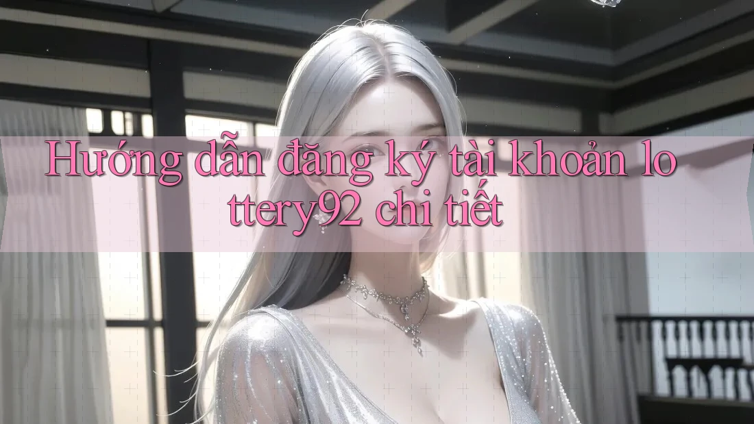 Hướng dẫn đăng ký tài khoản lottery92 chi tiết Hướng dẫn đăng ký tài khoản lottery92 chi tiết