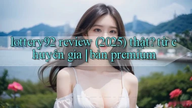 lottery92 review (2025) thật từ chuyên gia bản premium