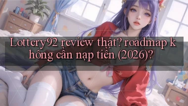 Lottery92 review thật roadmap không cần nạp tiền (2026)