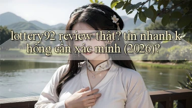 lottery92 review thật tin nhanh không cần xác minh (2026)