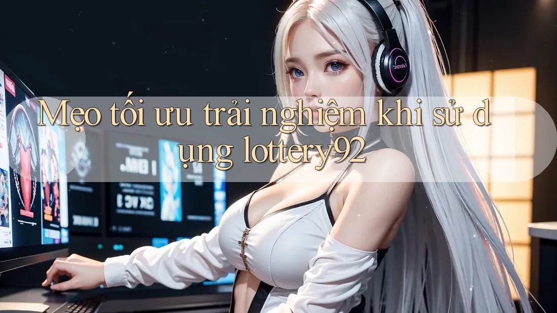Mẹo tối ưu trải nghiệm khi sử dụng lottery92 Mẹo tối ưu trải nghiệm khi sử dụng lottery92