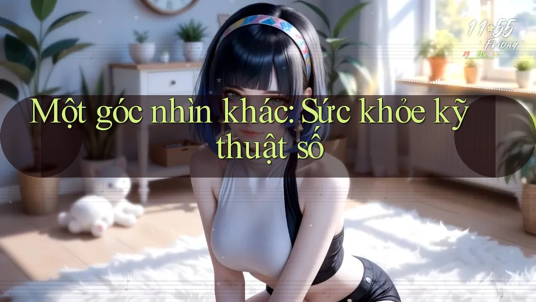 Một góc nhìn khác: Sức khỏe kỹ thuật số