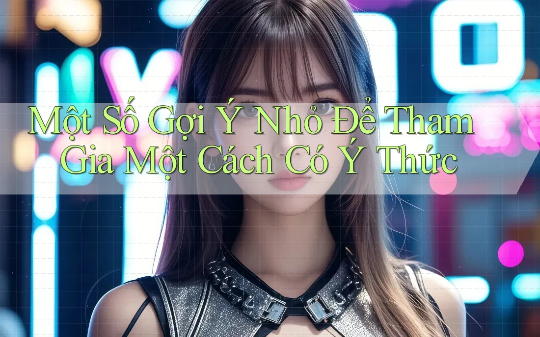 Một Số Gợi Ý Nhỏ Để Tham Gia Một Cách Có Ý Thức