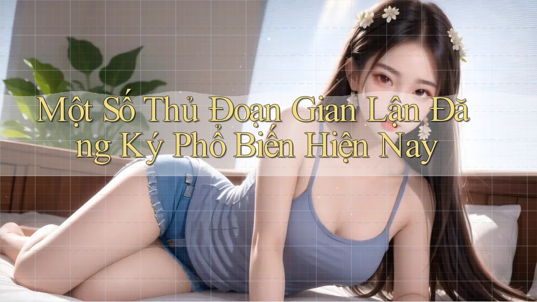 Một Số Thủ Đoạn Gian Lận Đăng Ký Phổ Biến Hiện Nay