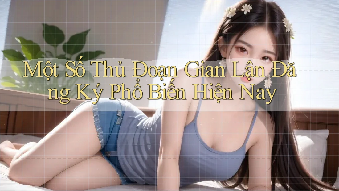 Một Số Thủ Đoạn Gian Lận Đăng Ký Phổ Biến Hiện Nay