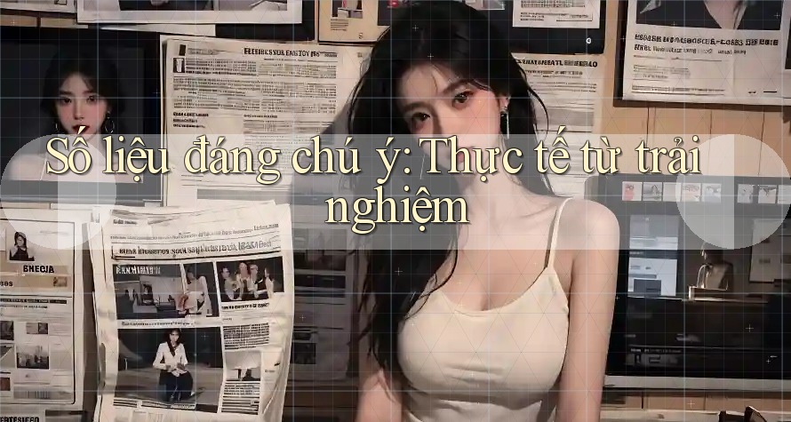Số liệu đáng chú ý: Thực tế từ trải nghiệm Số liệu đáng chú ý: Thực tế từ trải nghiệm