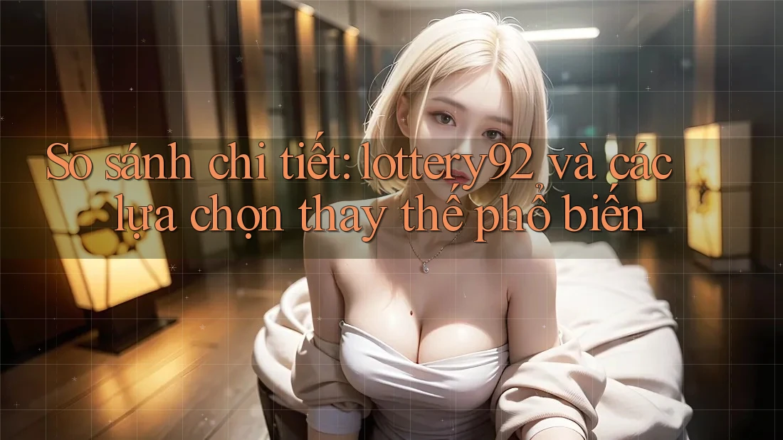 So sánh chi tiết: lottery92 và các lựa chọn thay thế phổ biến