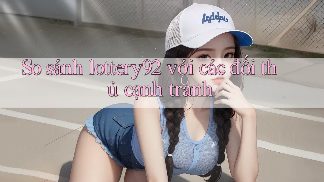 So sánh lottery92 với các đối thủ cạnh tranh So sánh lottery92 với các đối thủ cạnh tranh