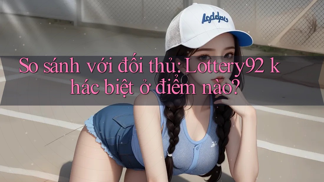 So sánh với đối thủ: Lottery92 khác biệt ở điểm nào? So sánh với đối thủ: Lottery92 khác biệt ở điểm nào?