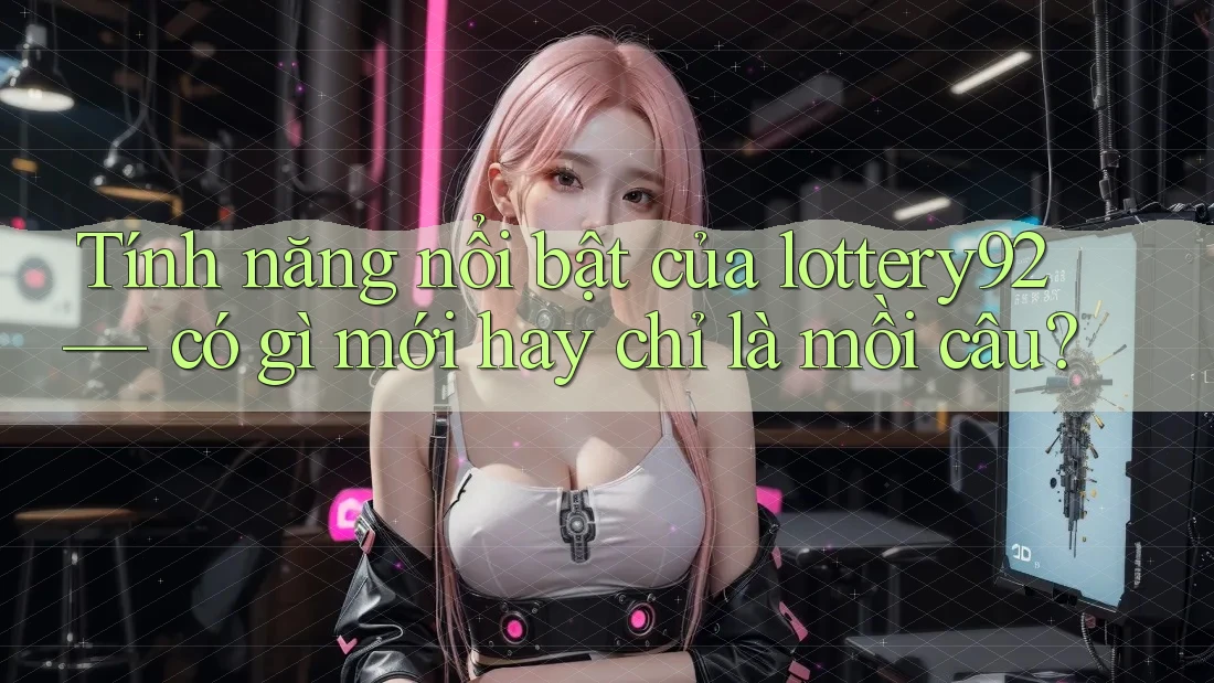 Tính năng nổi bật của lottery92 — có gì mới hay chỉ là mồi câu?