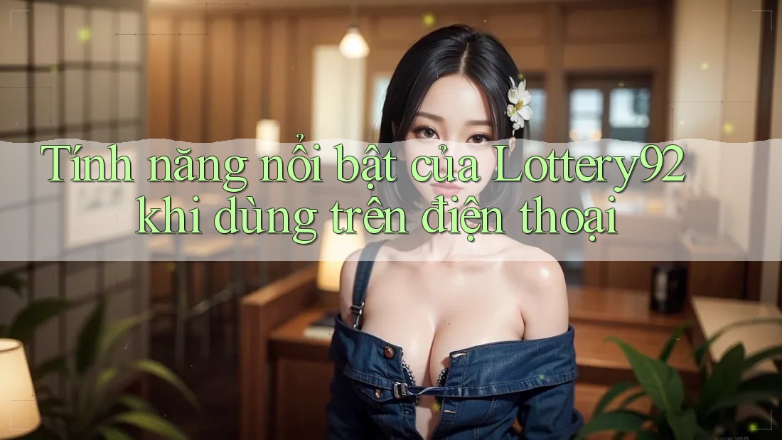Tính năng nổi bật của Lottery92 khi dùng trên điện thoại Tính năng nổi bật của Lottery92 khi dùng trên điện thoại