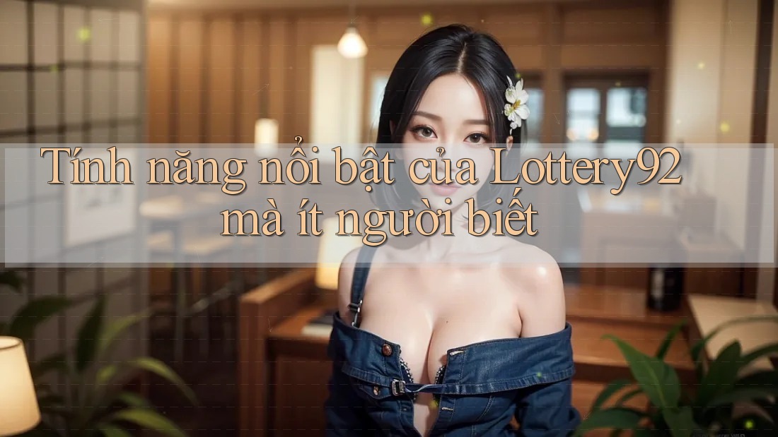 Tính năng nổi bật của Lottery92 mà ít người biết