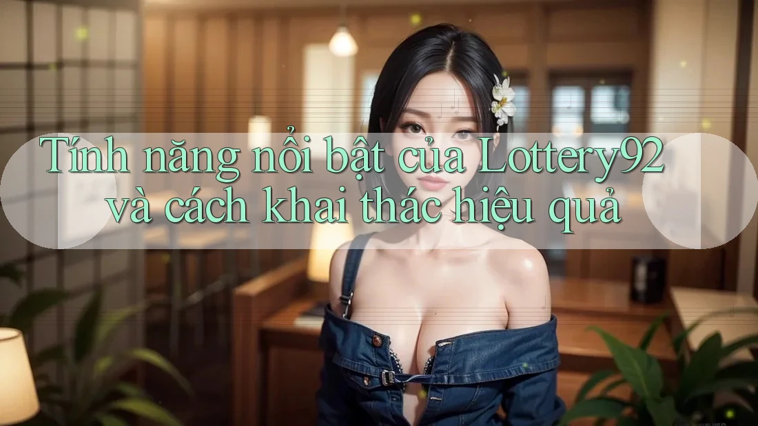 Tính năng nổi bật của Lottery92 và cách khai thác hiệu quả