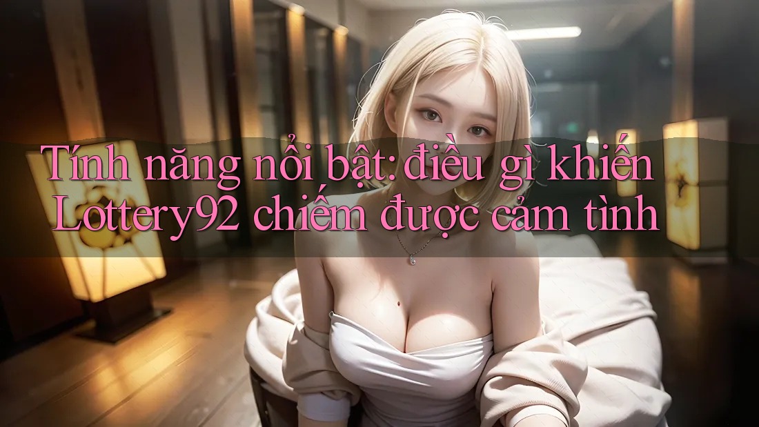 Tính năng nổi bật: điều gì khiến Lottery92 chiếm được cảm tình