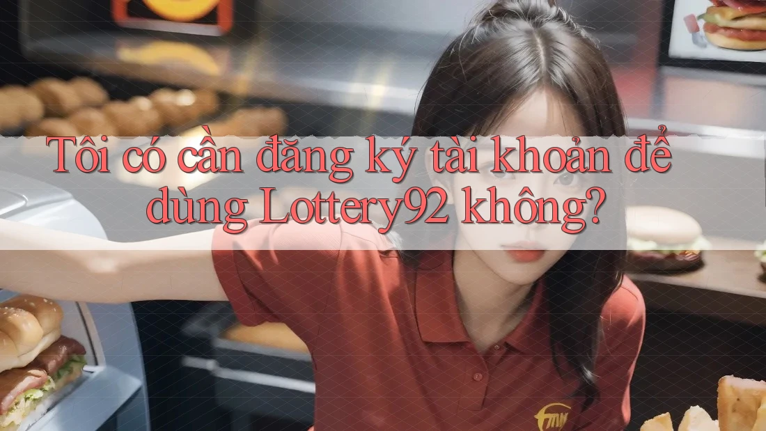 Tôi có cần đăng ký tài khoản để dùng Lottery92 không?
