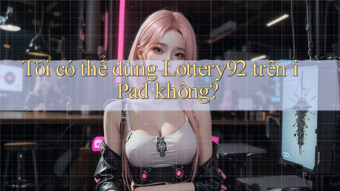 Tôi có thể dùng Lottery92 trên iPad không?