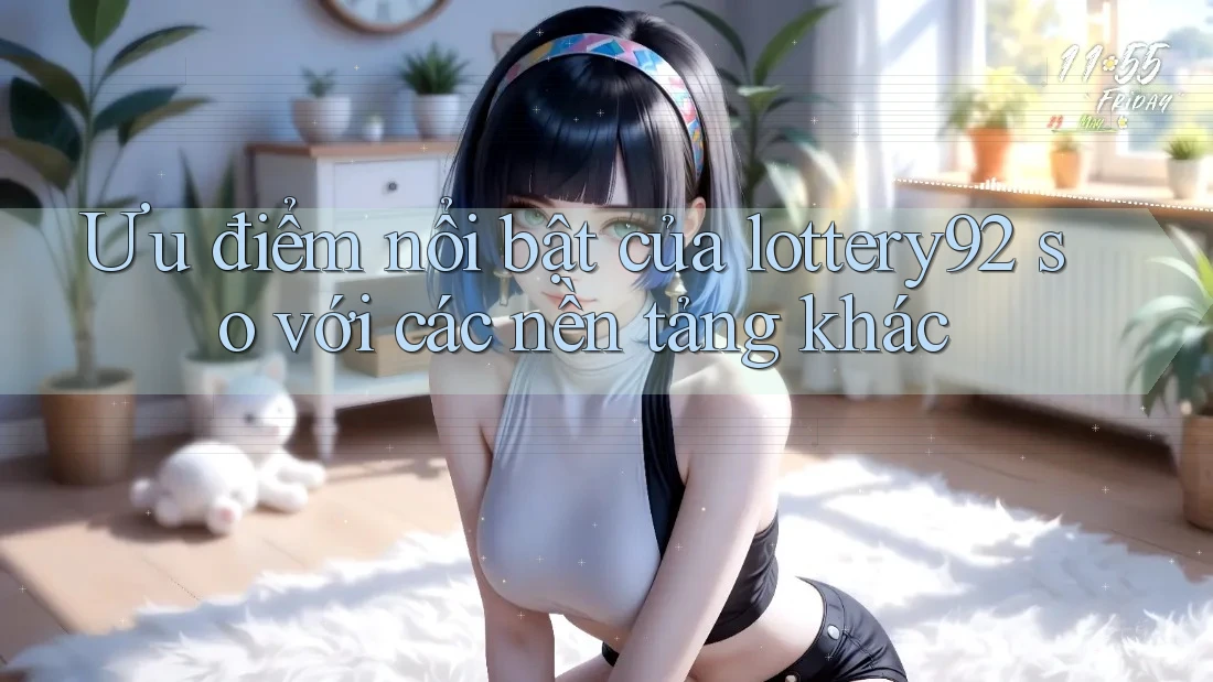 Ưu điểm nổi bật của lottery92 so với các nền tảng khác