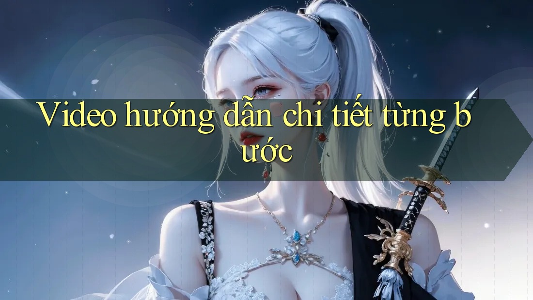 Video hướng dẫn chi tiết từng bước